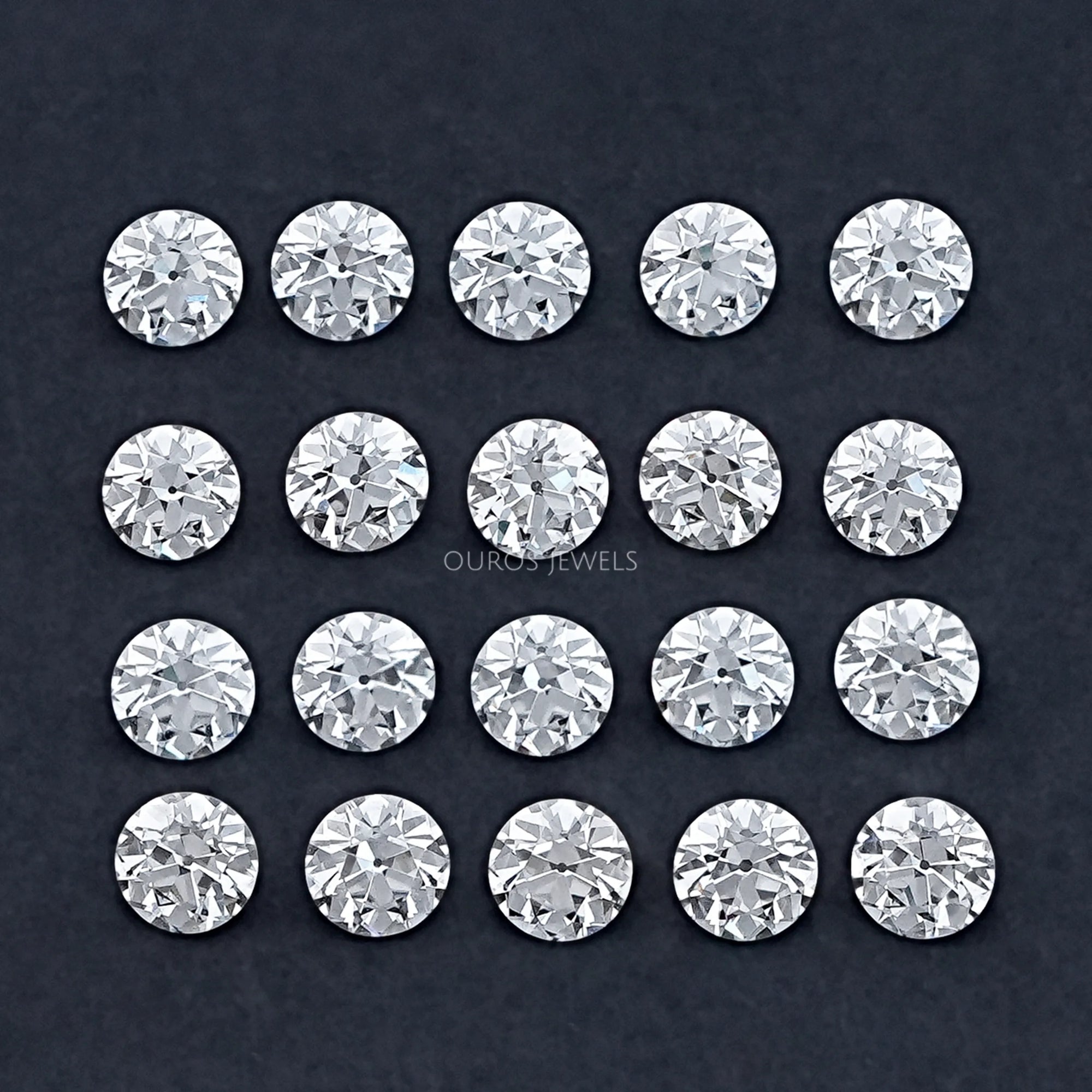 Traditional OEC Round Cut Diamond