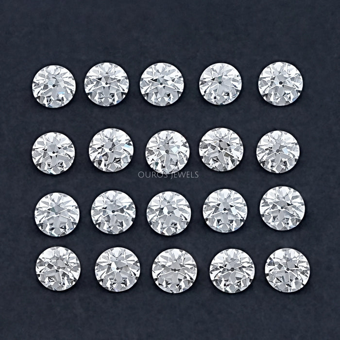 Traditional OEC Round Cut Diamond