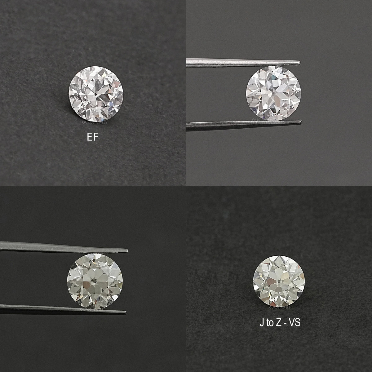 Traditional Old European Round Cut Lab Diamond Loose