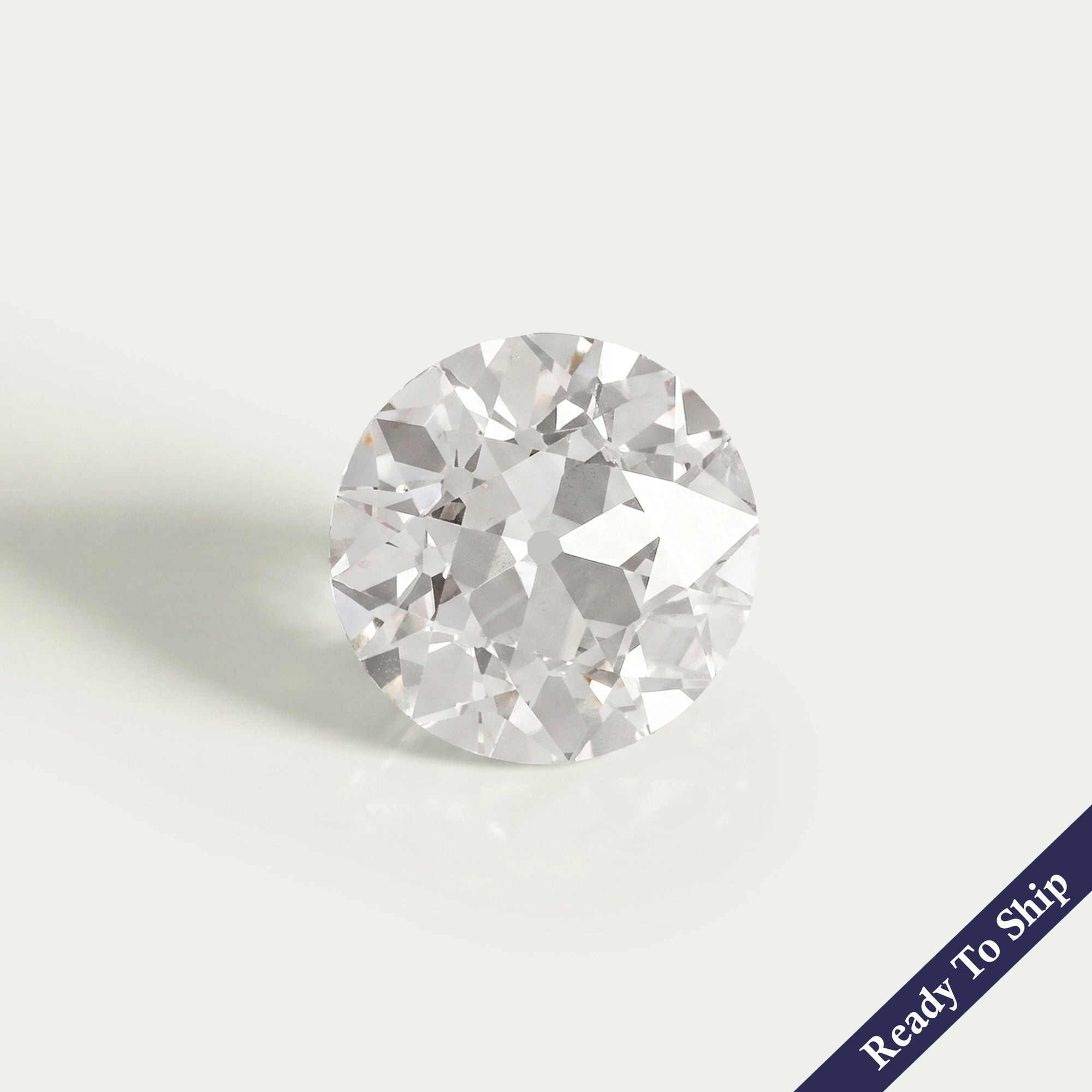 Certified Old European Round Cut Loose Diamond Loose