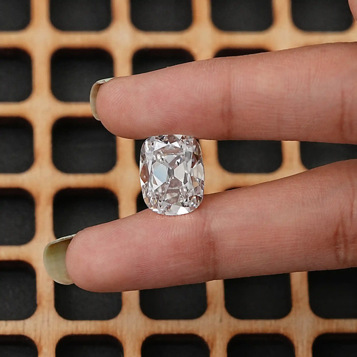 Old Mine Cushion Cut Lab Grown Diamond - 8.05 Carat