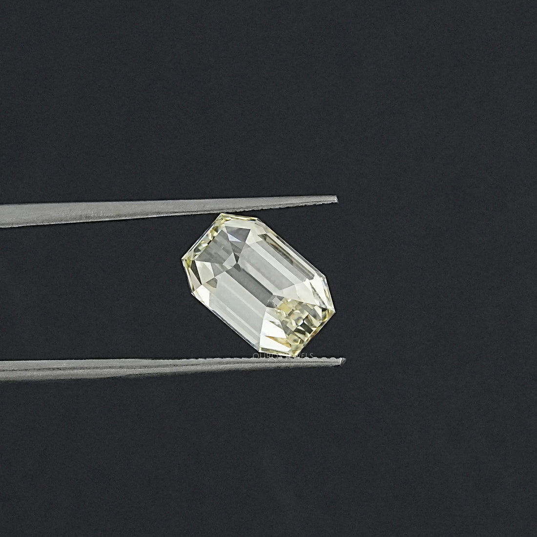 Old Mine Emerald Cut Lab Grown Diamond Loose