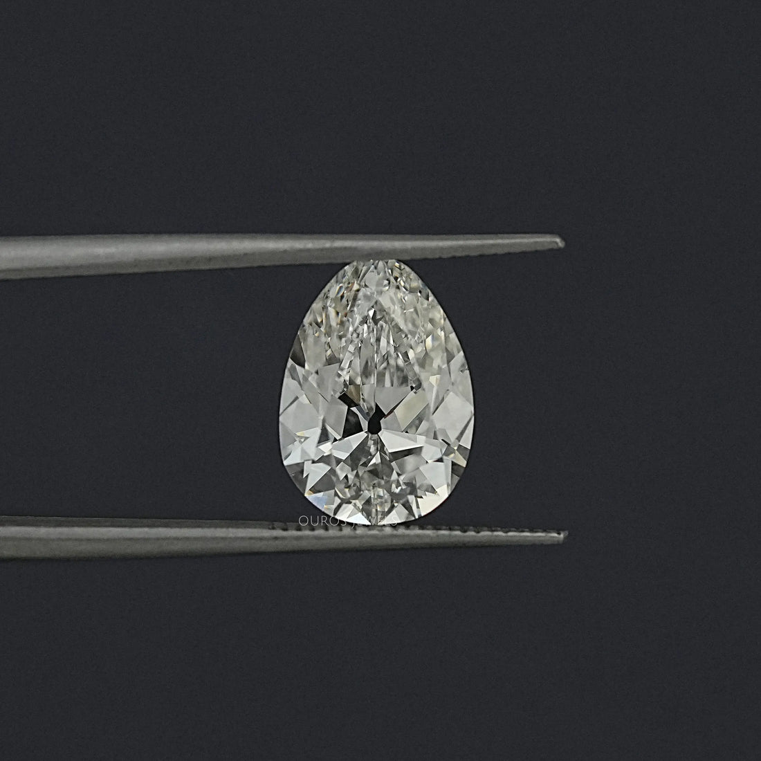 3.54 CT Old Mine Pear Lab Grown Loose diamond Loose