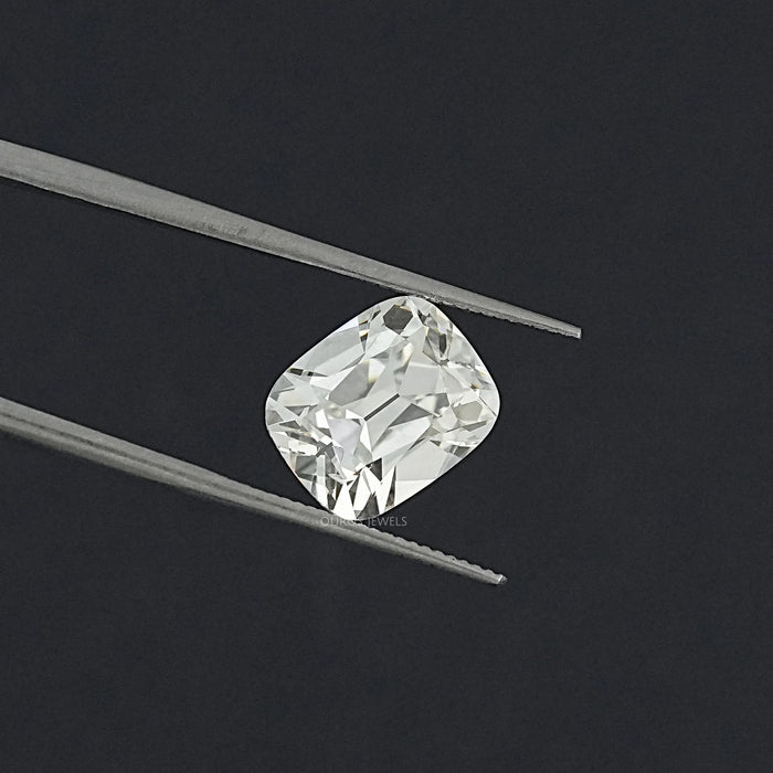 3.40 CT Lab Grown Old Mine Cushion Cut Diamond