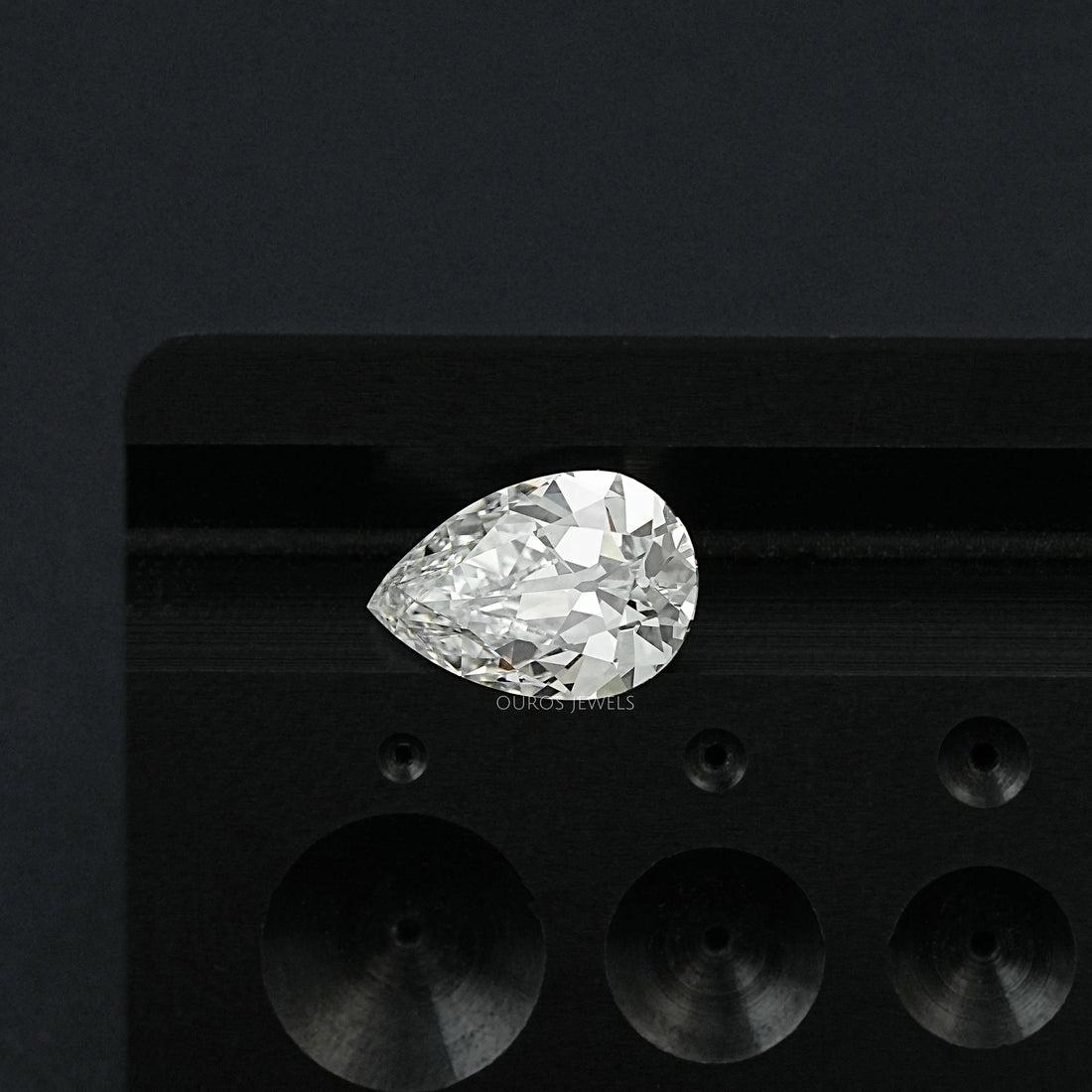 Old Mine Pear Cut Lab Grown Loose Diamond Loose
