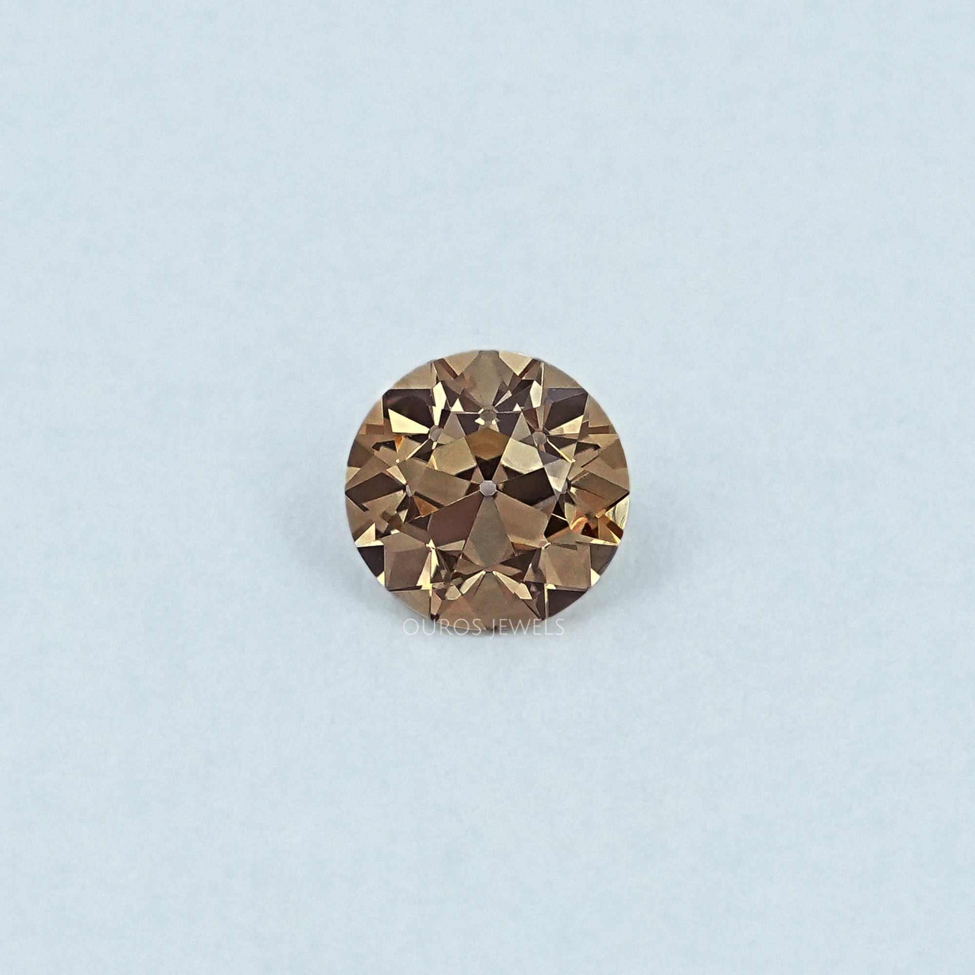 Old European Cut Round Diamond Champagne Loose Loose