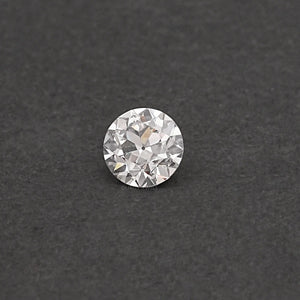 Diamant de laboratoire européen traditionnel à taille ronde 