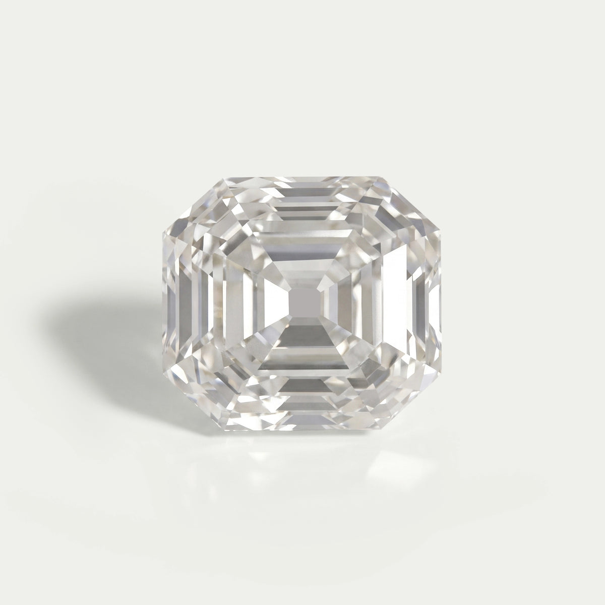 Old Mine Asscher Lab Grown Loose Diamond - 6.90 Carat