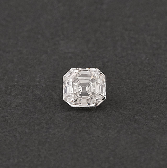 Diamant de laboratoire de taille Asscher d'une ancienne mine