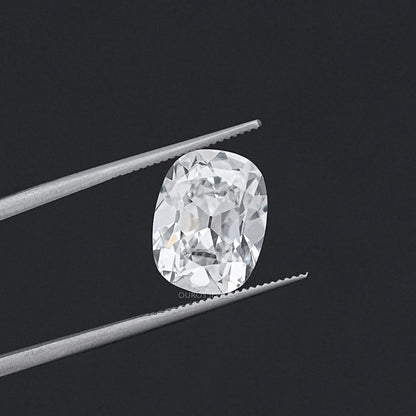 6.00 Carat Old Mine Cushion Cut Lab Grown Diamond Loose
