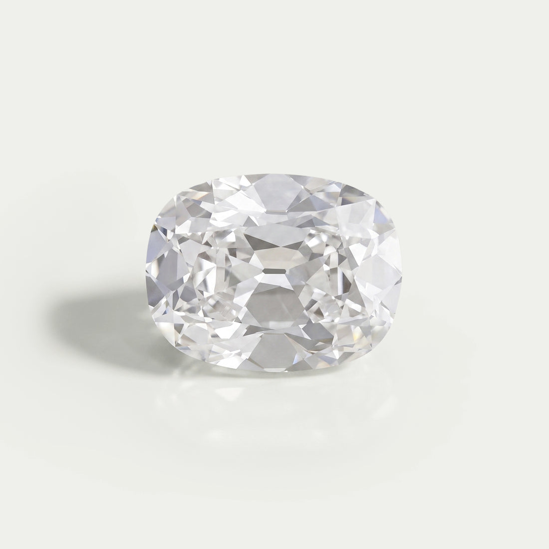 6.00 Carat Old Mine Cushion Cut Lab Grown Diamond Loose