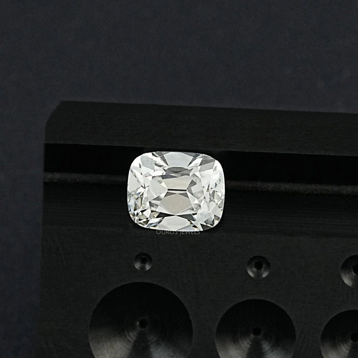3.40 CT Lab Grown Old Mine Cushion Cut Diamond