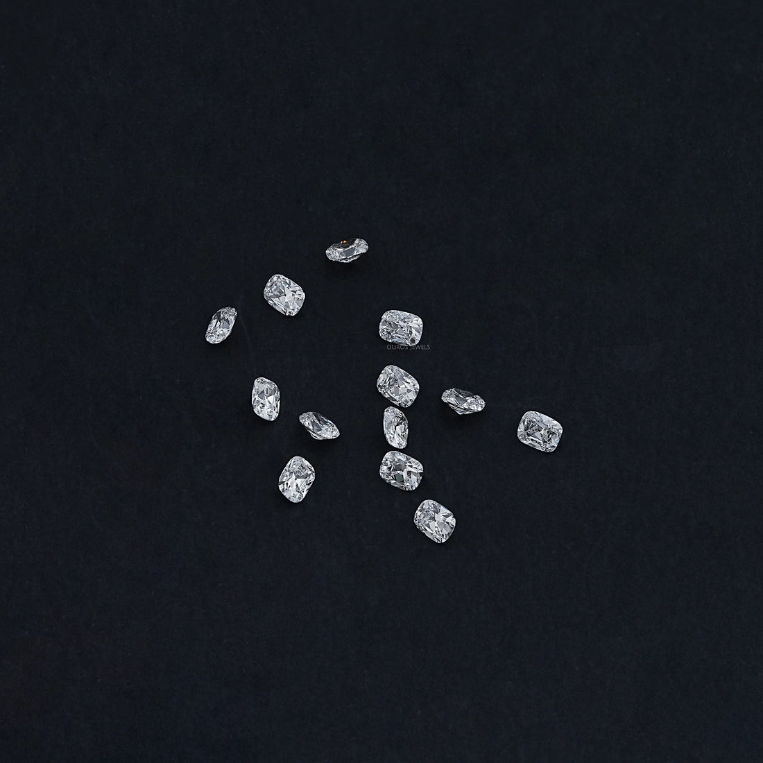 Old Mine Cushion Cut Lab Grown Diamond