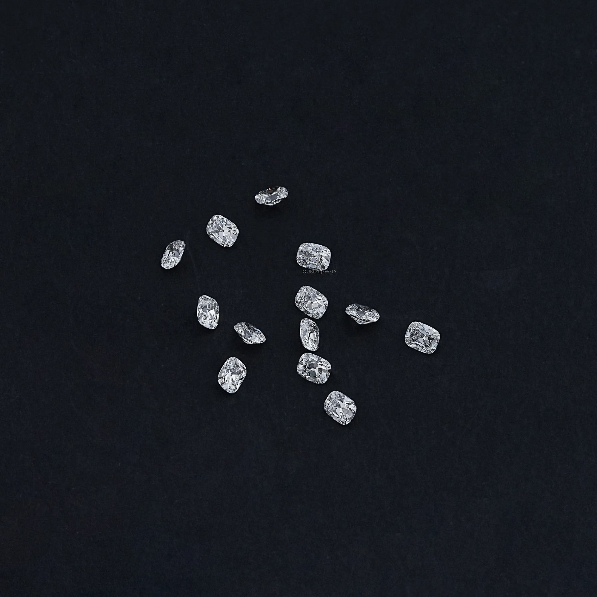 Old Mine Cushion Cut Lab Grown Diamond