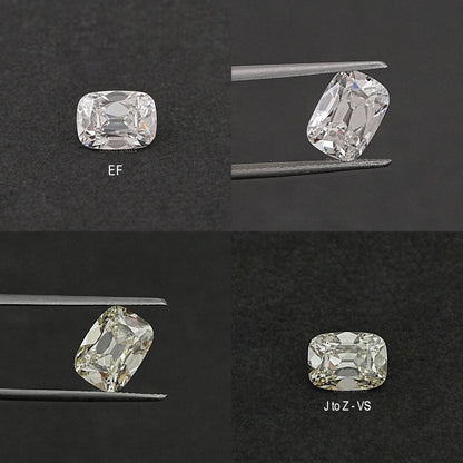 Old Mine Cushion Cut Lab Grown Diamond Loose