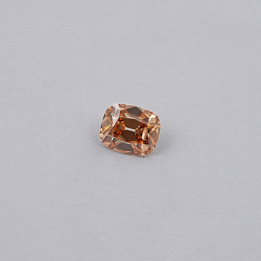 Old Mine Cushion Champagne Lab Grown Diamond Loose