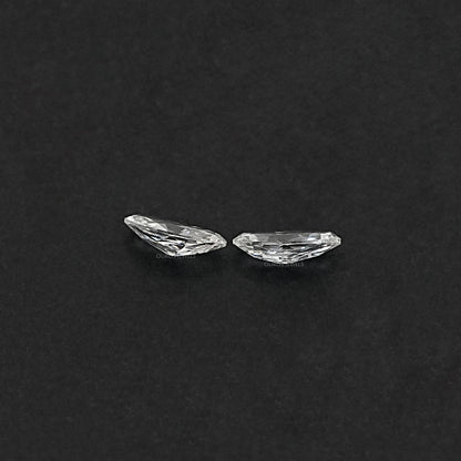 Old Mine Moval Cut Lab Diamond Matching Pair Loose