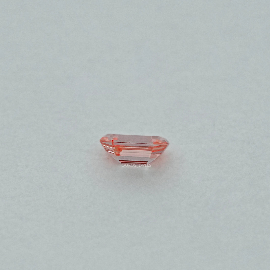 Light Pink Old Mine Emerald Lab Grown Diamond Loose