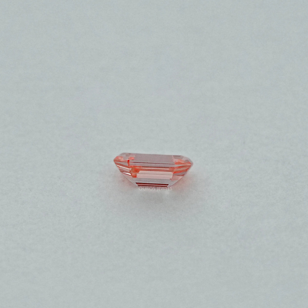 Light Pink Old Mine Emerald Lab Grown Diamond Loose