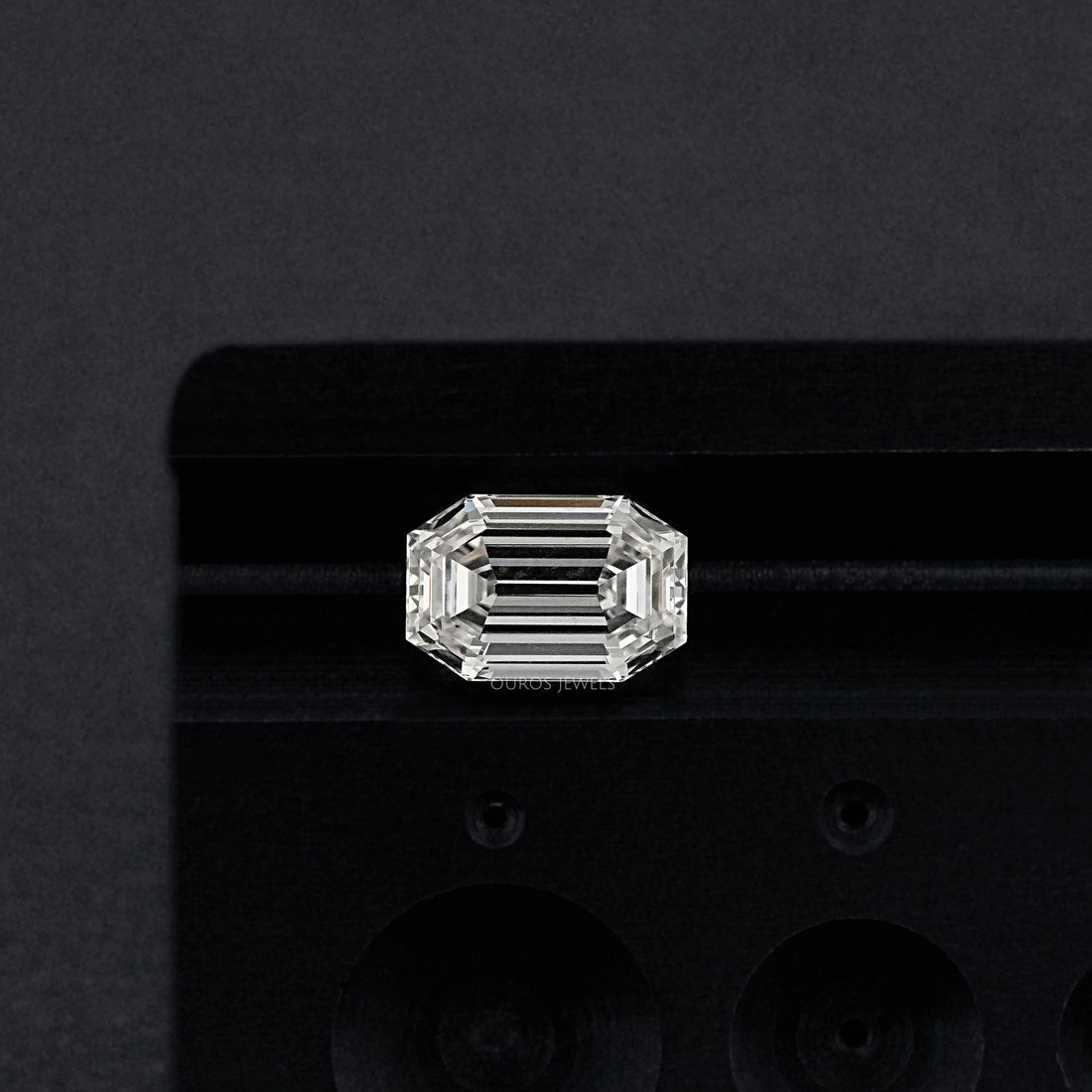 Old Mine Emerald Cut Lab Grown Loose Diamond Loose