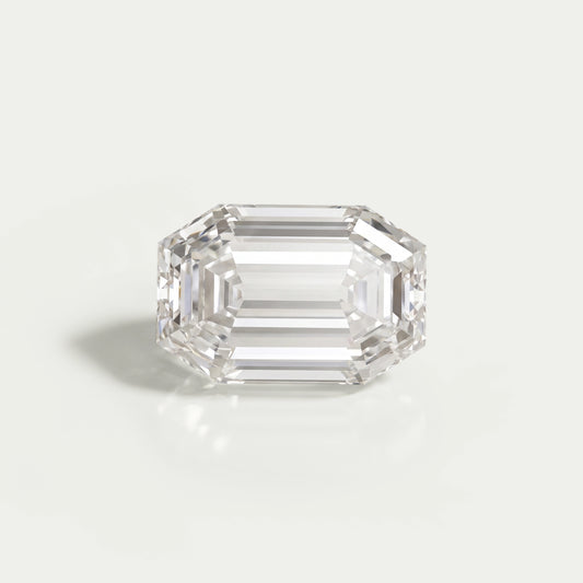 Old Mine Emerald Cut Lab Grown Loose Diamond