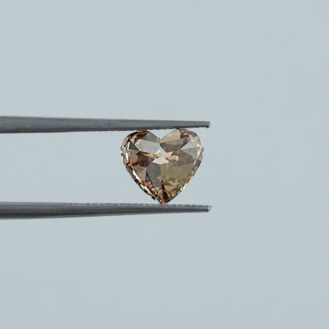 Old Mine Heart Cut Champagne Diamond Loose Loose