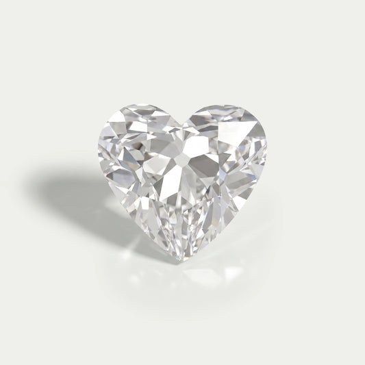 Old Mine Heart Cut Lab Grown Diamond Loose