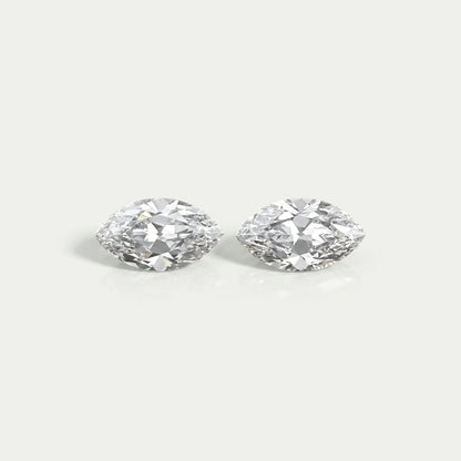 Old Mine Marquise Lab Diamond Matching Pair Loose