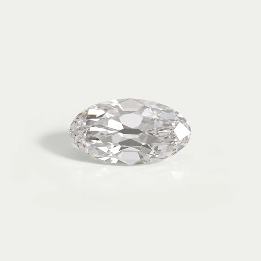 Diamant de laboratoire taillé dans une ancienne mine