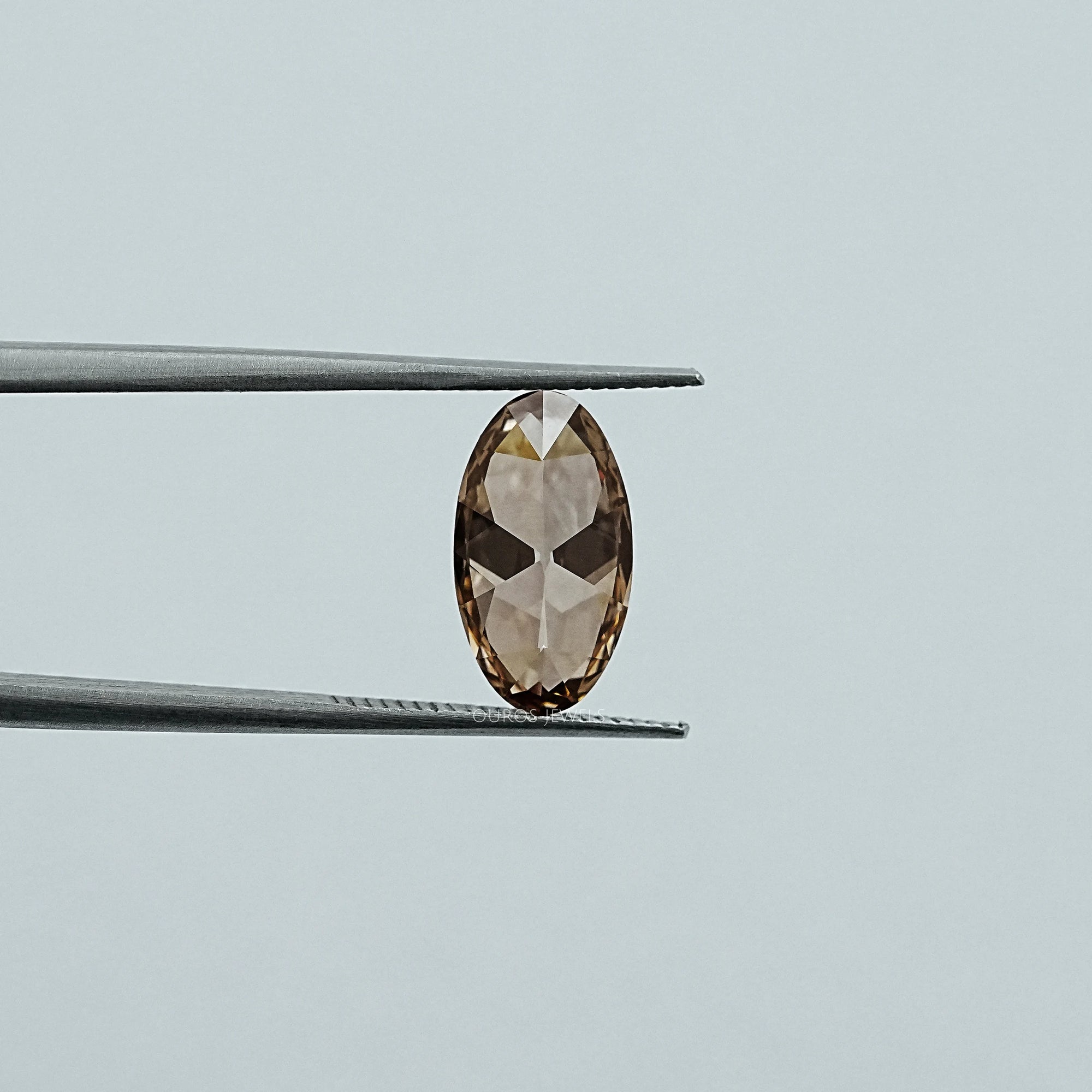 Old Mine Moval Lab Champagne Loose Diamond Loose