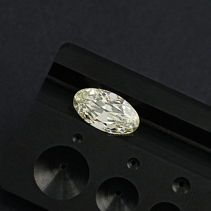 3.40 CT Old Mine Moval Cut Loose Diamond