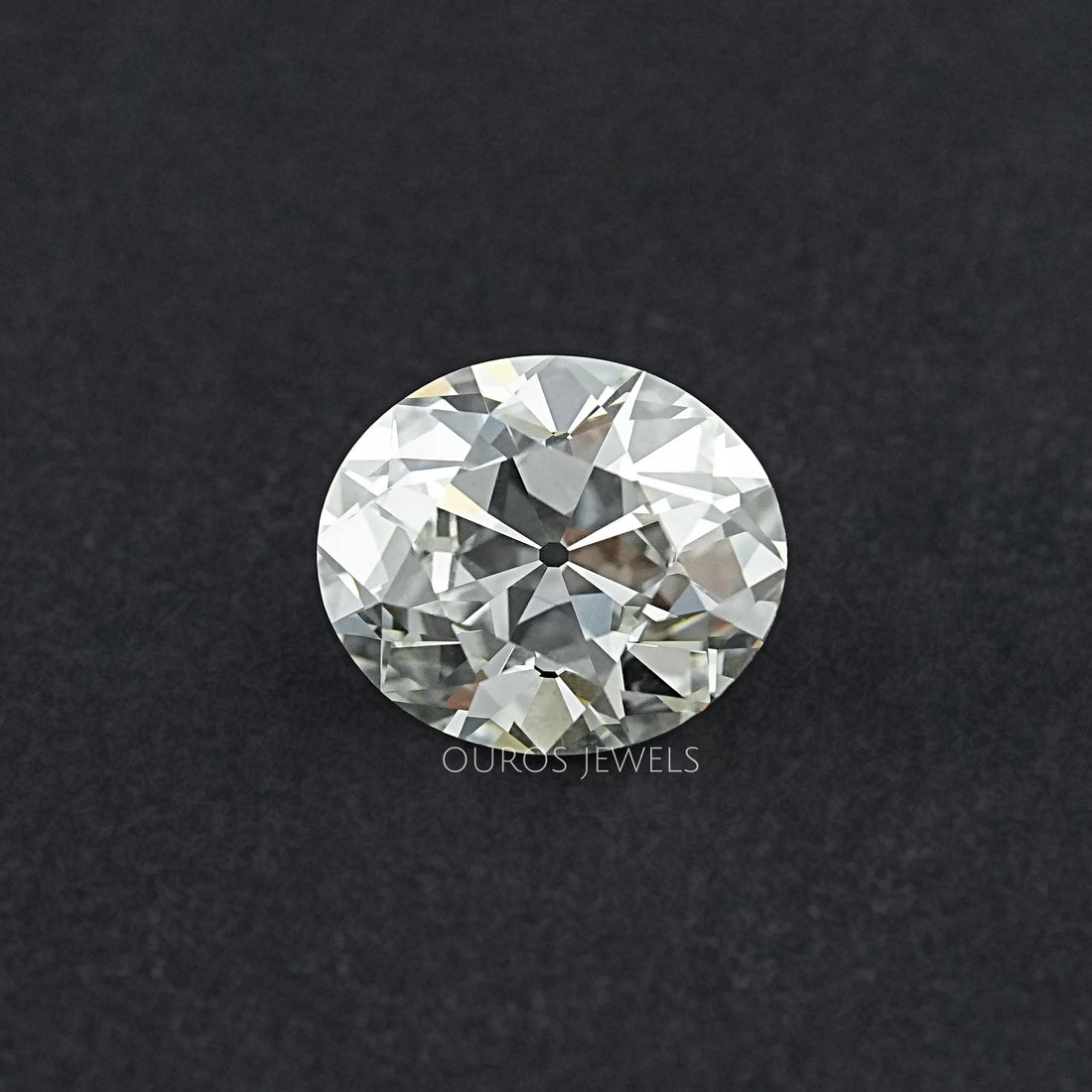 9.13 CT Old Mine Oval Cut Lab Grown Diamond Loose
