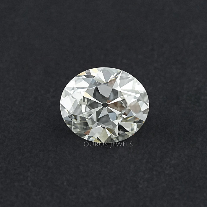 9.13 CT Old Mine Oval Cut Lab Grown Diamond