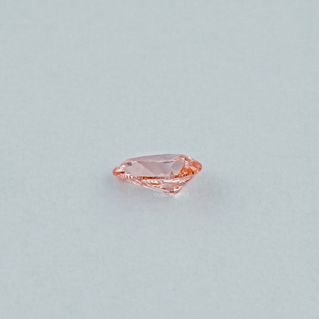 Light Pink Old Mine Pear Lab Grown Diamond Loose