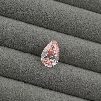 Fancy Vivid Pink Old Mine Pear Lab Grown Diamond Loose