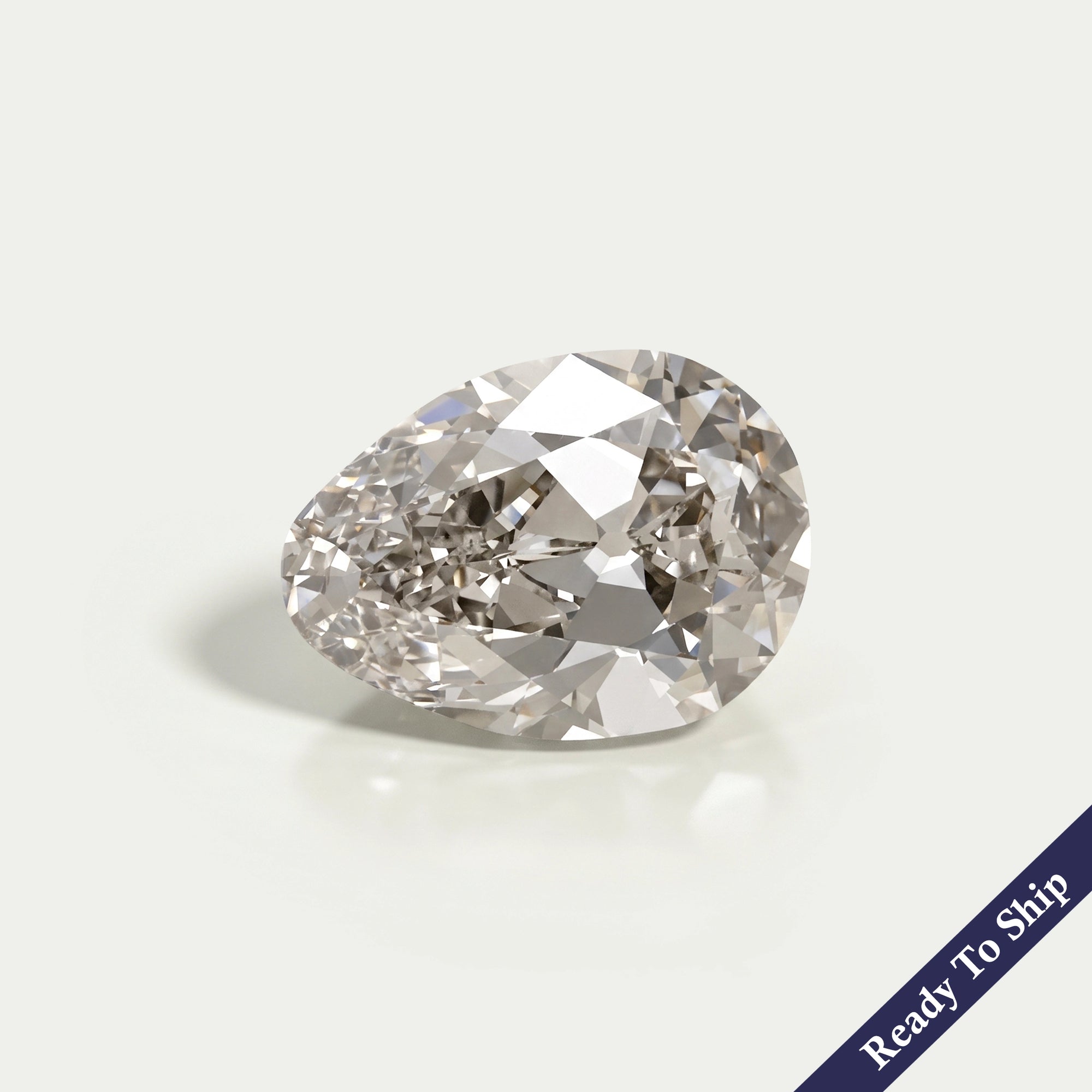 Old Mine Pear Lab Diamond Loose - Certified Loose