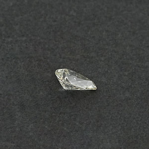 Diamant de laboratoire en forme de poire à taille ancienne