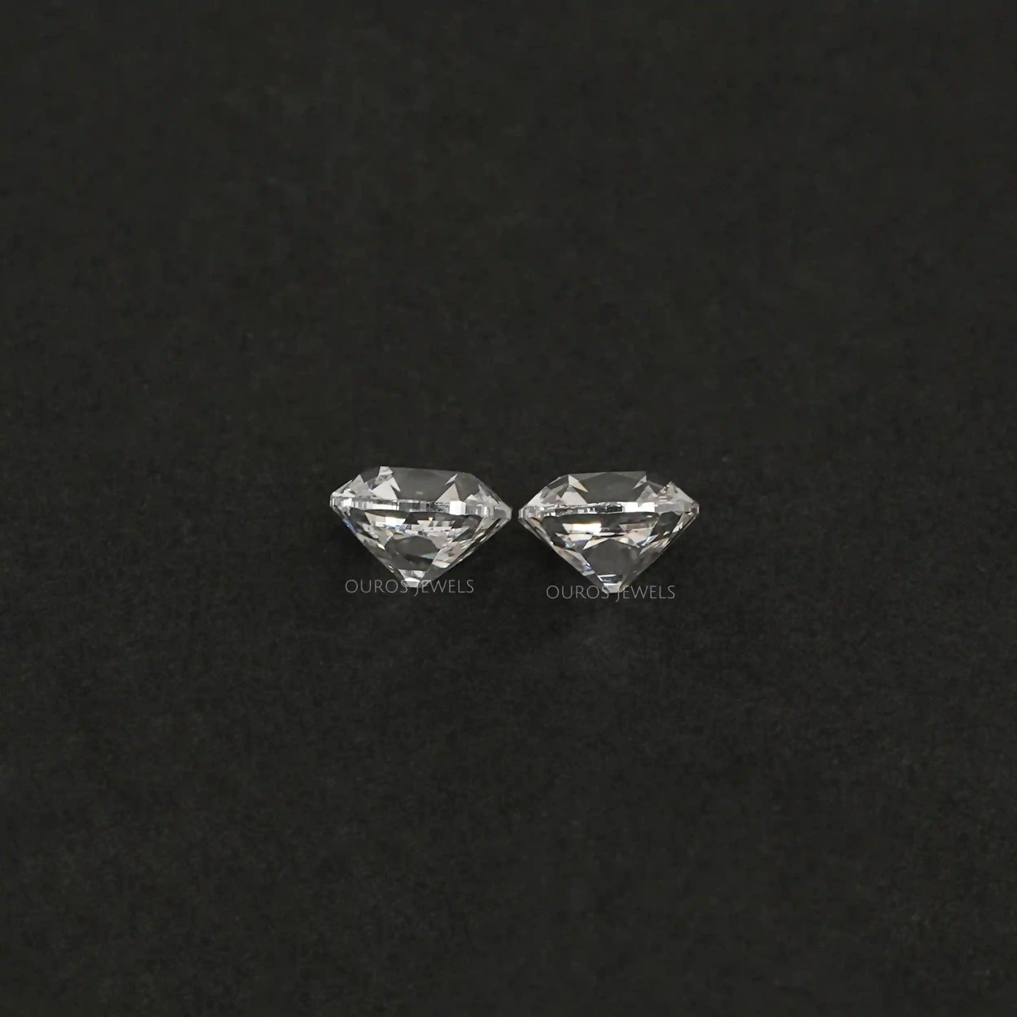 Old Mine Cushion Cut Lab Grown Diamond For Pair Loose