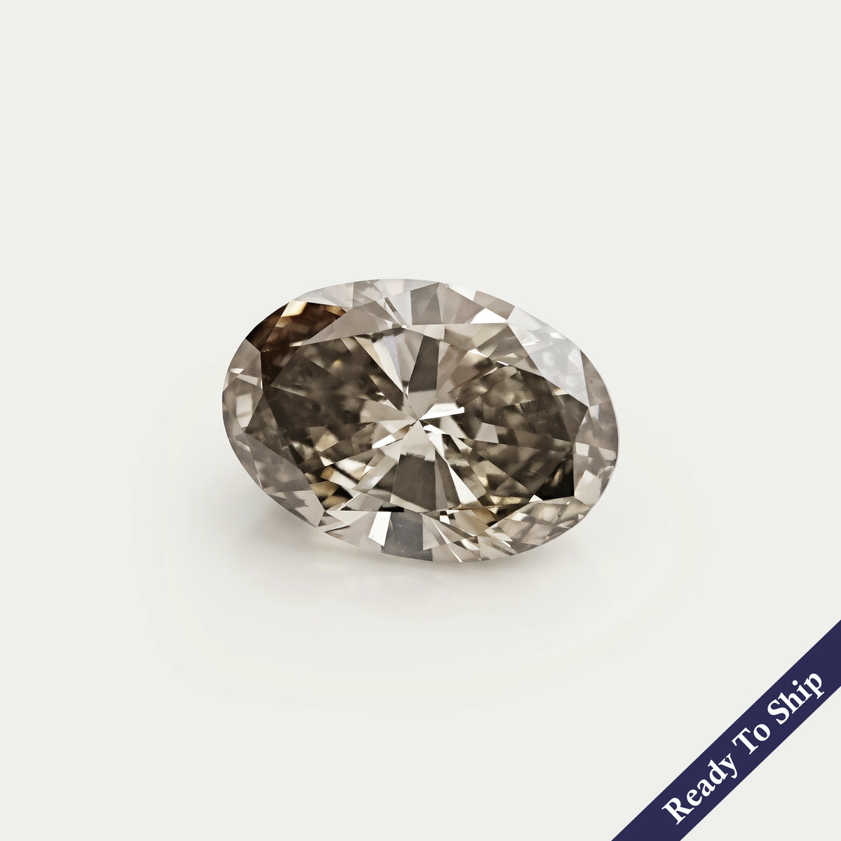Diamant de laboratoire taille poire ancienne - Certifié