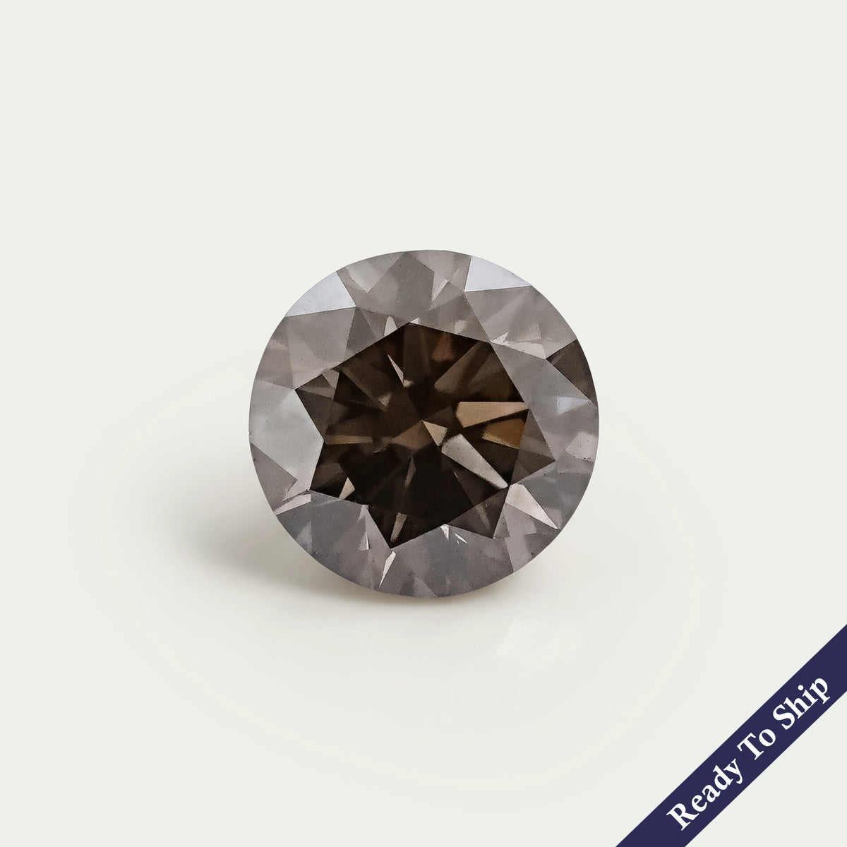 Olive Round Lab Grown Loose Diamond Loose