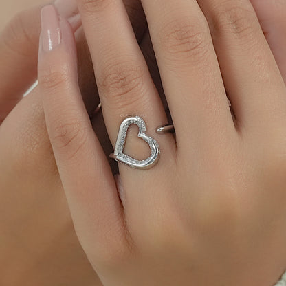 Open Heart Lab Diamond Cuff Ring Ring