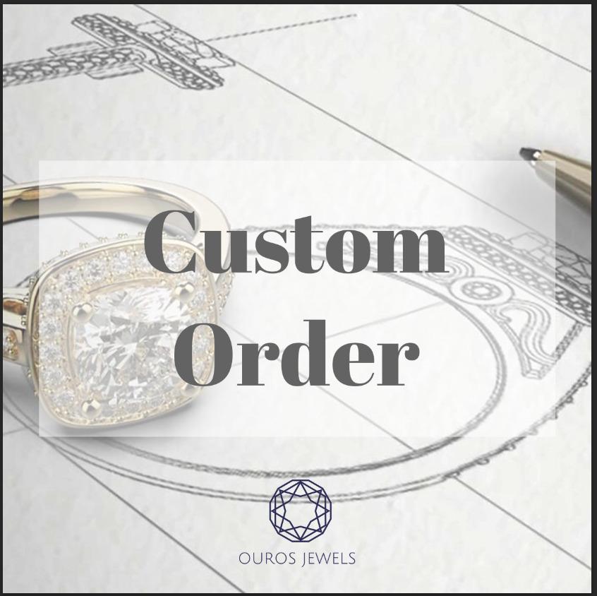 Custom Order For Lab Grown Diamond Jewelry
