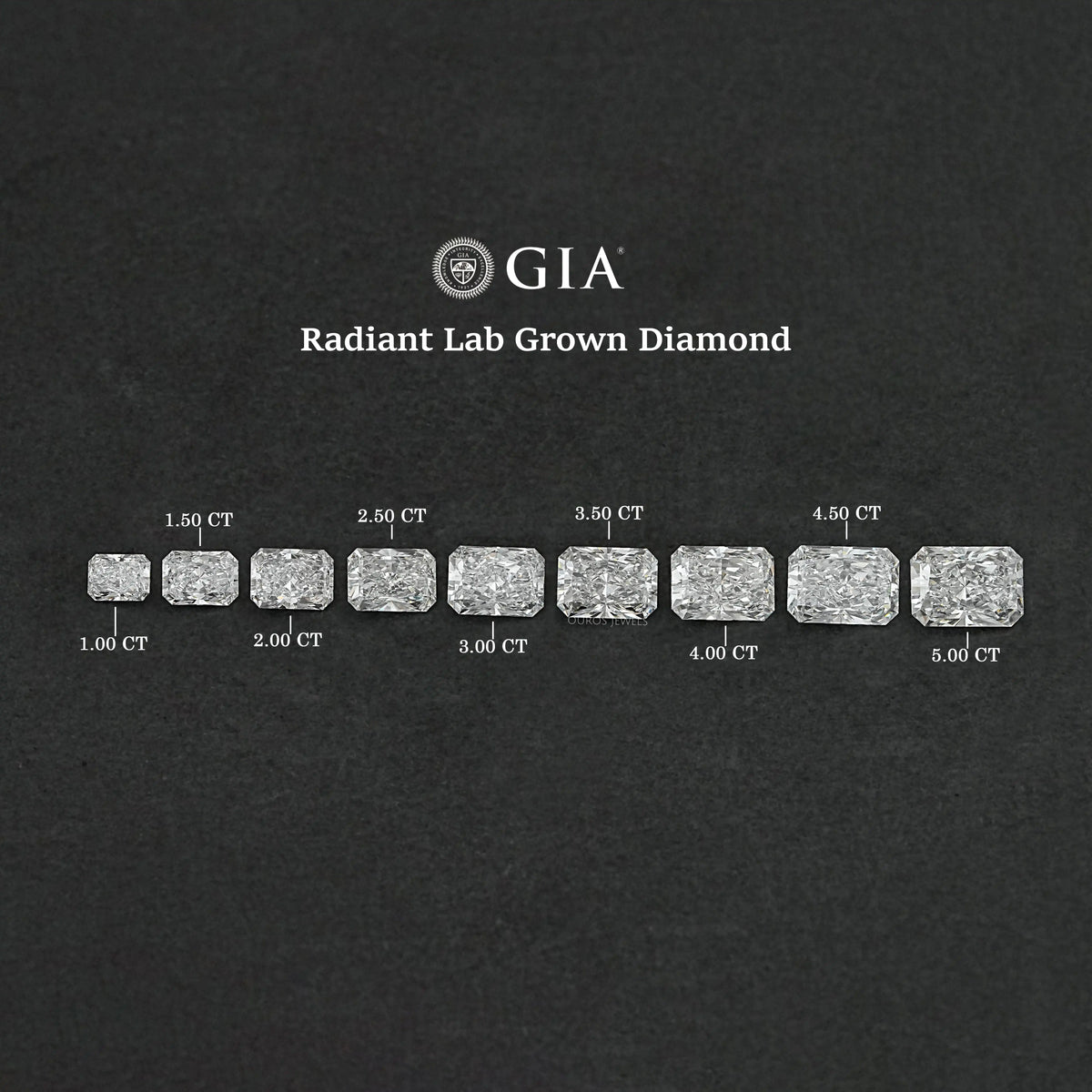 IGI Certified Radiant Cut Lab Grown Diamond Loose