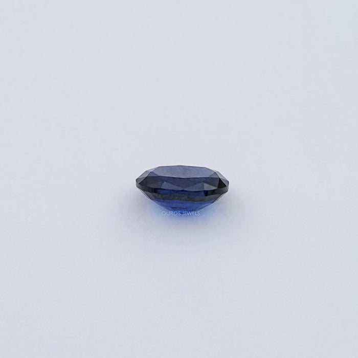 Oval Cut Lab Sapphire Gemstone