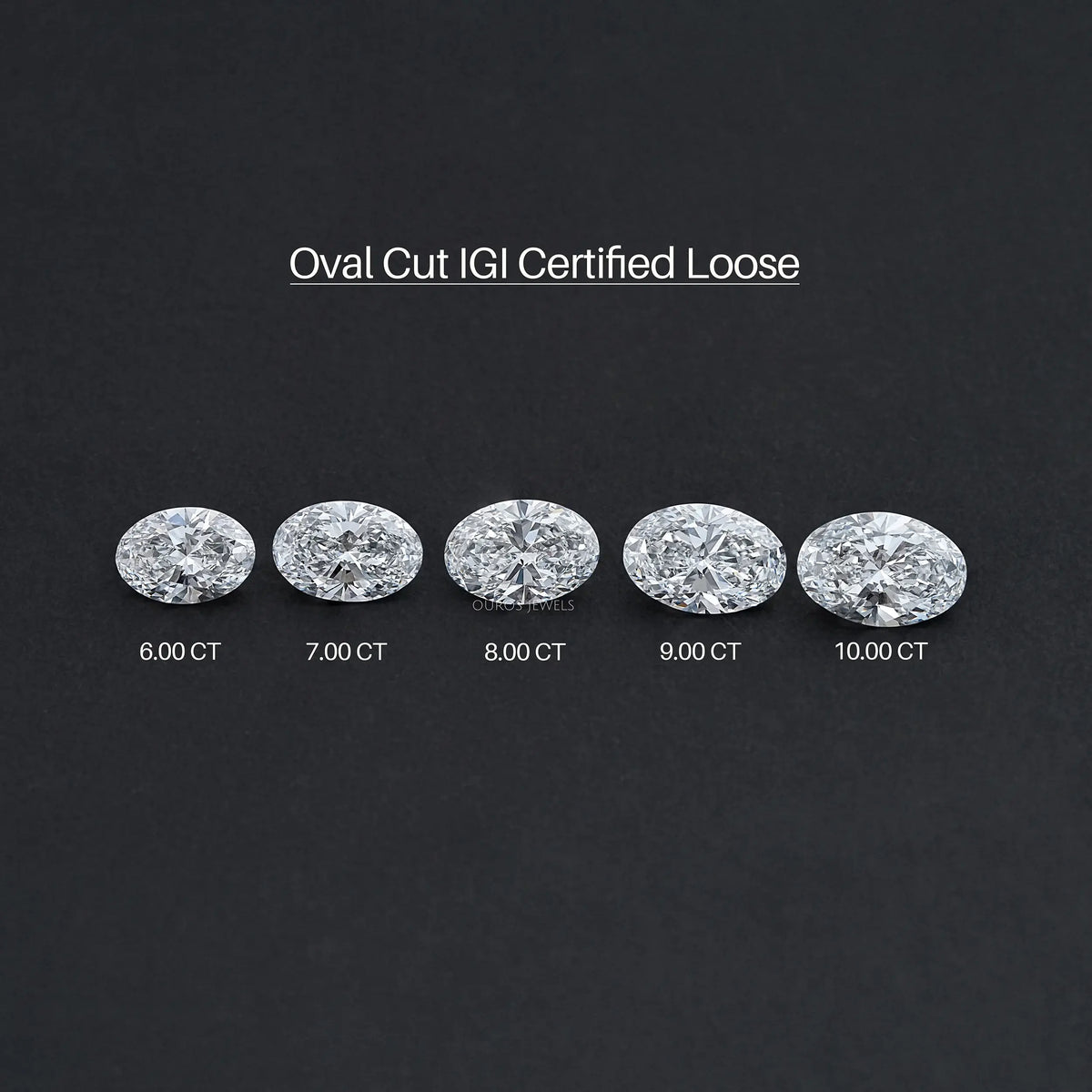Oval Cut Lab Grown Certified Diamond Loose