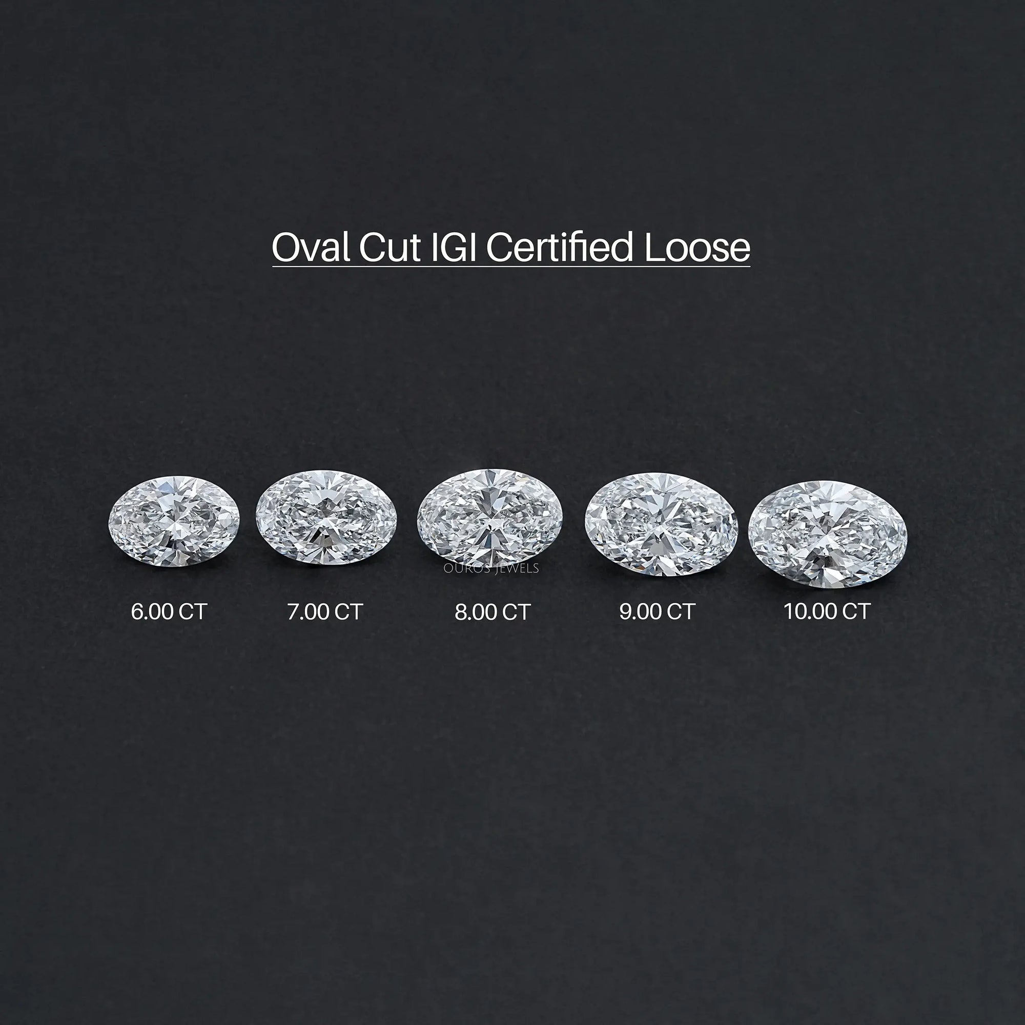 Oval Cut Lab Grown Certified Diamond Loose