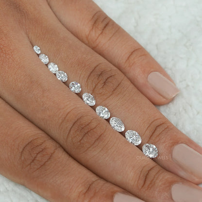 Brilliant Cut Oval Lab Grown Diamond Loose