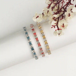 [Colored Diamond Bracelet]-[Ouros Jewels]