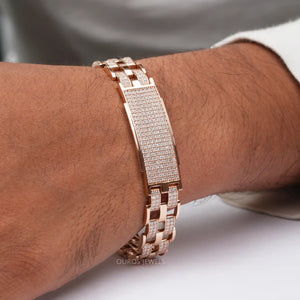 Bracelet au design charmant pour homme