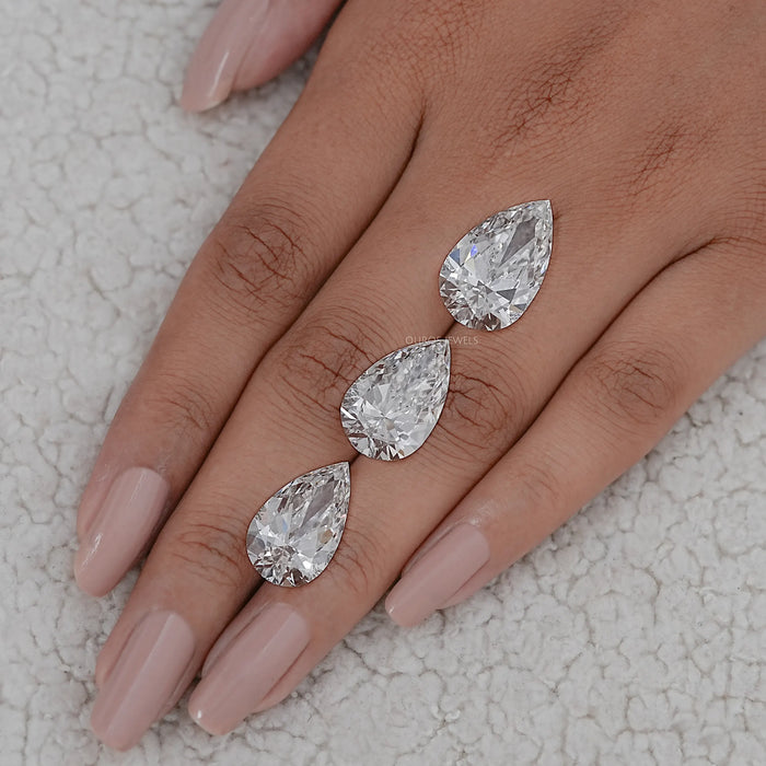 Pear Cut Lab Grown Loose Diamond